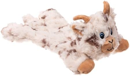 Cuddlerz Plush Dog Toy - Ruff Guard Technology - Five Squeakers & Interactive Crinkle Paper Dog Squeaky Toys - Stuffingless Body Design - Suitable for All Breeds - Interactive Shape for Tugging