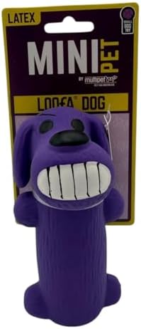 Multipet Mini Latex Loofa Dog Toy, X-Small