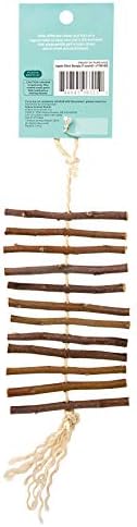 Oxbow Apple Stick Dangly, Rabbit & Guinea Pig Toy, Bunny Enrichment Chew