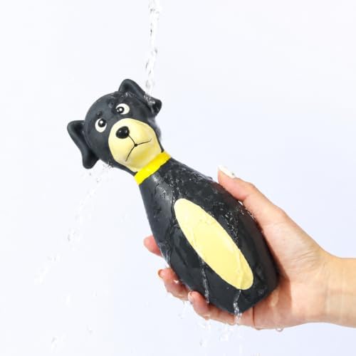 Mikivery Dog Chew Toys Tough Squeaky Latex Toy, for Aggressive Chewers
