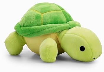 Flourish Pets 3 in 1 Multi-Layer Chew Toy for Active Dogs | Non-Toxic BPA Free Double Stitched Soft Fabric Exterior Dog Toys | Long-Lasting Dog Plush Toys – Small Turtle 7.5"