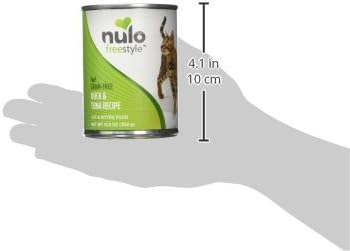 Nulo Duck & Tuna Recipe Pate Wet Canned Cat Food,12.5 Ounce,(Pack of 24)