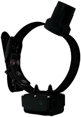 DT SYSTEMS RAPT1450 Upland Beeper Additional Collar Receiver for RAPT1450 Dog Training System, Rechargeable Programmable 12-23" Adjustable Add-On E-Collar - Black