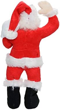 MIGHTY Tuffy 2 Pack Santa Ultra Durable Plush Dog Toy