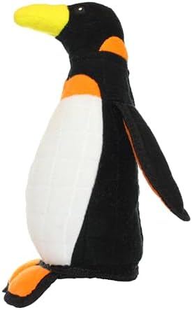 TUFFY® - Original : Penguin Dog Toy : : Ultra Durable Plush Toy with Multiple Layers & Reinforced Seams, Washable and Floats, Original Construction