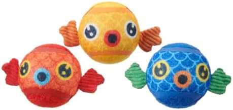 BarkBox Puppy Guppies 3-in-1 Interactive Plush Dog Toy - for Dogs
