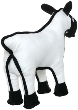 TUFFY® : Sheep Dog Toy: Ultra Durable Plush Toy with Multiple Layers & Reinforced Seams, Washable and Floats, Original Construction