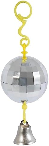 JW Pet Company Activitoy Disco Ball Small Bird Toy, Colors Vary (Pack of 2)