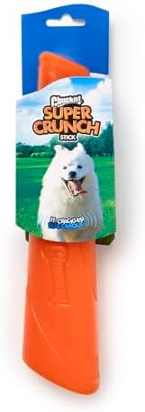 Chuckit! Super Crunch Fetch Stick Dog Toy, Durable TPR, Breeds 20-100 lbs