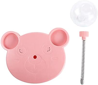 Pet Toy Treat Dispenser, Interactive Treat Leaking Toy for Cat Dog Slow Feeder Funny Pet Product Accessories(Pink)