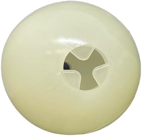 SodaPup Glow Ball – Durable Dog Treat Dispenser & Chew Toy Made in USA from Non-Toxic, Pet Safe, Food Safe Natural Rubber for Mental Stimulation, Problem Chewing, Calming Nerves & More