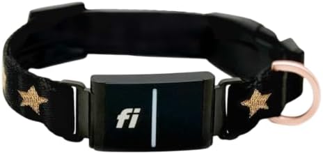 DOGISTRY - The Fi Rockstar Collar - GPS Dog Collar Band - Large