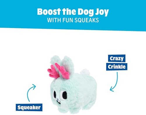 BarkBox Jack Jackalope Dog Toy - Toy for Small Dogs