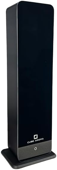 CA-2700 Black Diffuser - Aromatherapy Diffuser - Wall Mount Essential Oil Diffuser - Smartphone Control - Timer - Adjustable Mist Intensity - Perfect for Luxury Homes, Office, Hotel Lobby