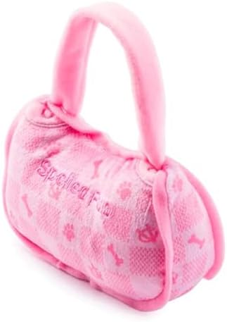 Haute Diggity Dog Chewy Vuiton Handbag Plush Dog Toy, Designer Parody Toy