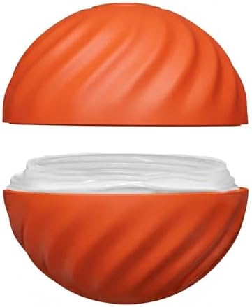 Winb Interactive LED Dog Ball Shell（2 inch）- Only Shell- Small Dogs Ball Play and Wicked Fun, Orange