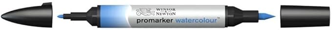 Winsor & Newton ProMarker Watercolor Marker, Mid Blue