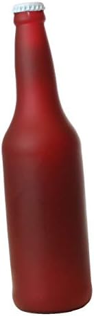 SILLY SQUEAKERS Tuffy 2 Pack Beer Bottle Dog Toy: Squeaky Dog Toy, Washable and Floats, Vinyl
