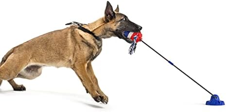 Dog Toys for Aggressive Chewers Large Breed,Suction Cup Tug of War Pull Toy