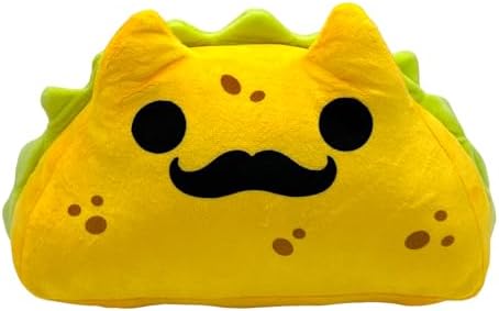 Mister Taco Cat Dog Toy Funny Cute Mexican Food Stuffed Chew Toy