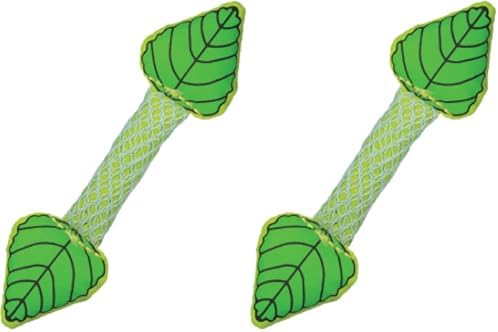 Catstages Fresh Breath Mint Stick Dental Cat Chew Toy with Catmint,Teeth Cleaning & Fresh Breath,Solo or Interactive Play,Green,(Pack of 2)