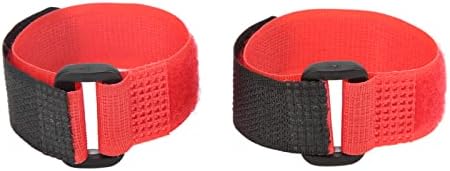 Jiawu 2 Pack Adjustable Rooster Collar Noise Reducing Nylon Neckband for Poultry Breeding (Upgraded Set)
