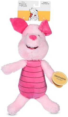 Disney for Pets Winnie the Pooh Piglet Figure Dog Toy, 9 Inch