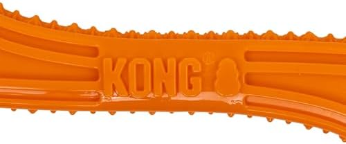 KONG CoreStrength Dog Toy – Stick -Durable Tough Chew Toy for Medium & Large Dogs – Textured Dental Chew for Teeth & Gums – Fetch & Interactive Play
