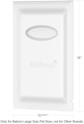 Baboni Metal Closing Panel Pet Door Cover (Large) - Only for Baboni Large Pet Door