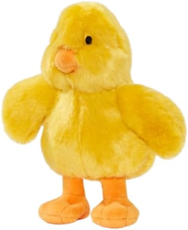 Fluff & Tuff Howie Duck Plush Dog Toy, 8” Durable Stuffed Dog Toy with Squeaker, Double-Stitched & Reinforced for Interactive Play