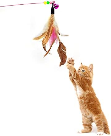iCAGY Cat Tunnel for Indoor Small Cats Kittens Rabbits, Foldable Tube Toys