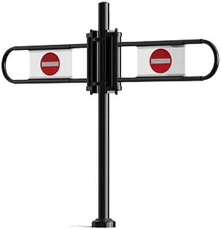 Heavy Duty Metal Swing Safety Gate - Spring-Loaded One-Way Door for Kids & Pets, Auto-Close Feature, Durable Child Safety Barrier, Easy Installation