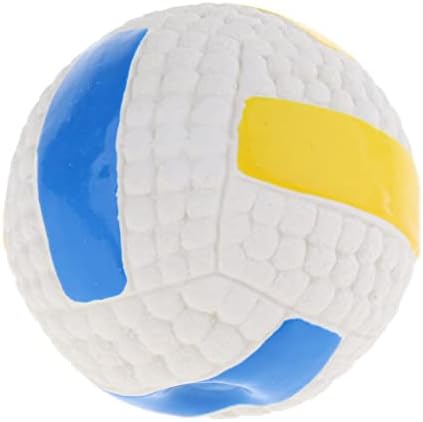 Squeaky Dog Toy Volleyball, Foot Toy for Medium and Large Dogs, Interactive Dog Ball Toy for Chewing, Fetch, Playtime and Outdoor Training, Pet Sound Toy for Dogs