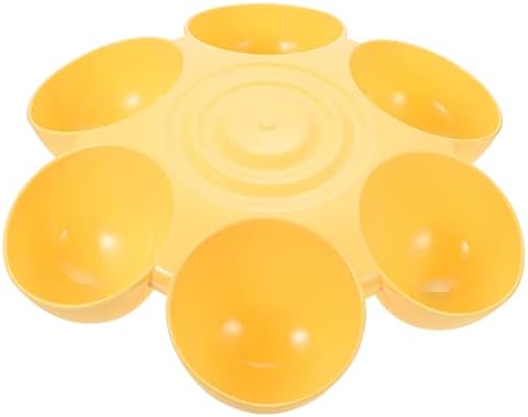 Multiple Cat Feeder Pet Feeding Bowl 14.17In Durable Plastic Dog Treats Dispenser for Indoor Use Easy Wash Smooth Surface