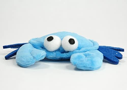 Glory To Dog TinyToy Blue Crab Plush Small Breed Dog Toy