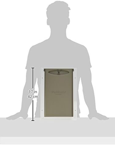 PetSafe Freedom Aluminum Pet Door Medium, White