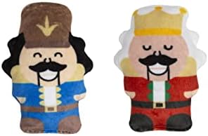 Pearhead Holiday Nutcrackers Cat Toy Set, Christmas Pet Owner Gift