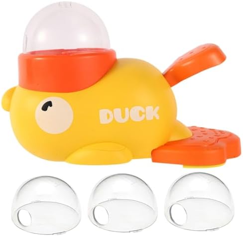 2-in-1 Interactive Dog Slow Feeder, Puzzle Toy Duck Shaped Design for Small Medium Dogs Promotes Training Reduces Bloating Anti Gulping Dog Treat Dispenser Toy