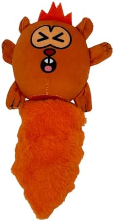Squirrel Dog Toy Funny Cute Tiny Squirrel Stuffed Chew Toy