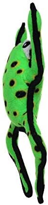 TUFFY - World's Tuffest Soft Dog Toy - Desert Phrog Leaping - Squeakers - Multiple Layers. Made Durable, Strong & Tough. Interactive Play (Tug, Toss & Fetch). Machine Washable & Floats