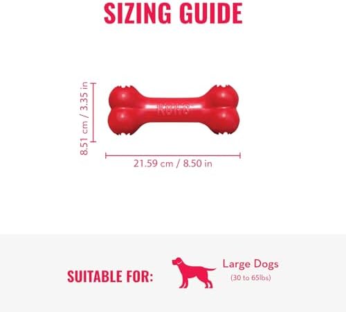 KONG Goodie Bone and Flyer Dog Toy Set, for Large Dogs