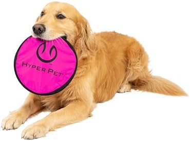 Hyper Pet Flippy Flopper Flying Disc Dog Toy 9 Inch, Floats, Colors Vary