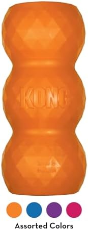 KONG - Genius Mike - Interactive Treat Dispensing Dog Puzzle Toy (Assorted Colors) (Large (2 Pack))