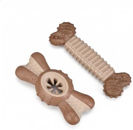 Dog Puzzle Chew Toy Durable Interactive Nylon Toys