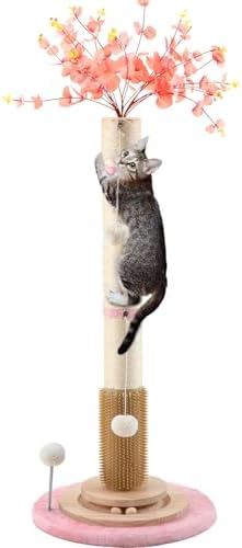 45'' Tall Cat Scratching Post Tree,Heavy Duty Scratcher for Indoor