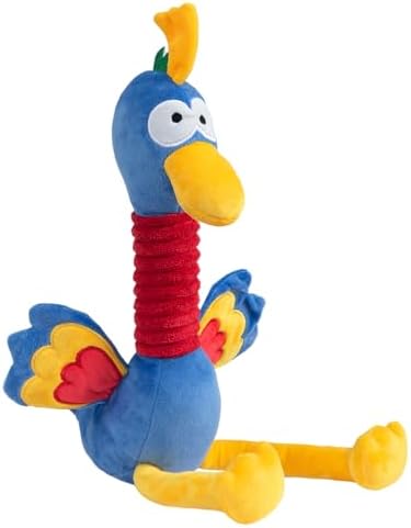 Hollypet Plush Dog Squeaky Toys Shaking and Sound-Making Dog Toy，Pelicans
