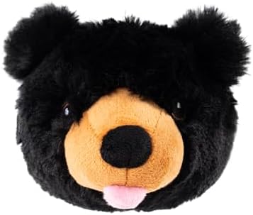 Tall Tails 2-in-1 Fetch Ball Dog Toy, Black Bear