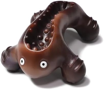 Dog Toys for Aggressive Chewers Large Medium Breed Dogs, Interactive Treat Fillable Enrichment Chew Toy, Indestructible Long Lasting Nylon Teething Bones