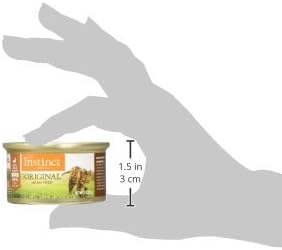 Instinct Original Pate Wet Cat Food, Grain Free Recipe - Real Duck, 3 oz. Cans (Pack of 24) | Rich & creamy pate texture, high protein, real duck, whole-food ingredients, grain-free, hydration support
