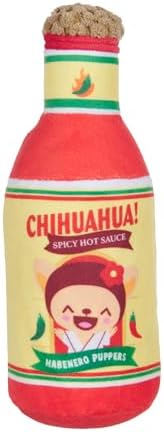 BarkBox Habanero Pupper Sauce Dog Toy - for Dogs